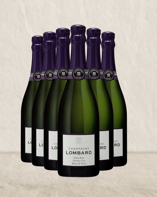 Lombard Extra Brut Premier Cru Blanc De Noirs NV 6 Pack