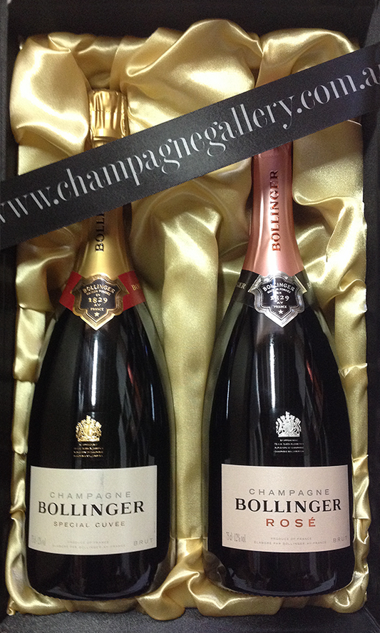 Bollinger Perfect NV Pair in Satin Gift box