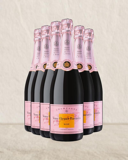 Veuve Clicquot Rose NV 6 pack